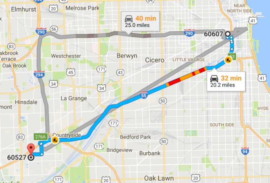 Visualization Vednesday: Travel Times - Ergo Sum