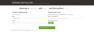Spring Initializr