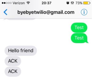 Text Log