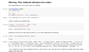 ib_insync orders notebook